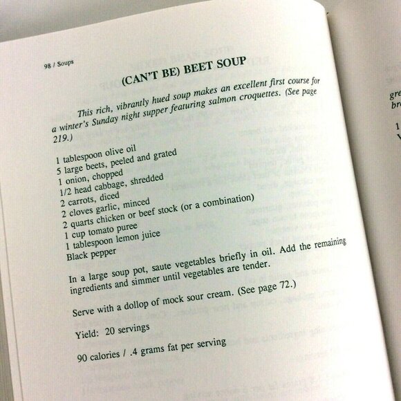 Lean Star Cuisine Cookbook Lake Austin Spa Resort Texas Low Fat Recipes 1996 - Picture 4 of 6